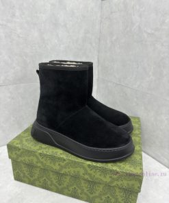 GG2024 new women's and ankle boots wool boots. This Cruise 2024 boot is both stable and luxuaxbw05v9