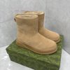 GG2024 new women's and ankle boots wool boots. This Cruise 2024 boot is both stable and luxuu8n2oyqf