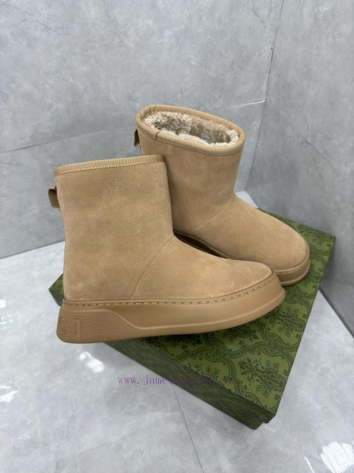 GG2024 new women's and ankle boots wool boots. This Cruise 2024 boot is both stable and luxuu8n2oyqf - Image 3