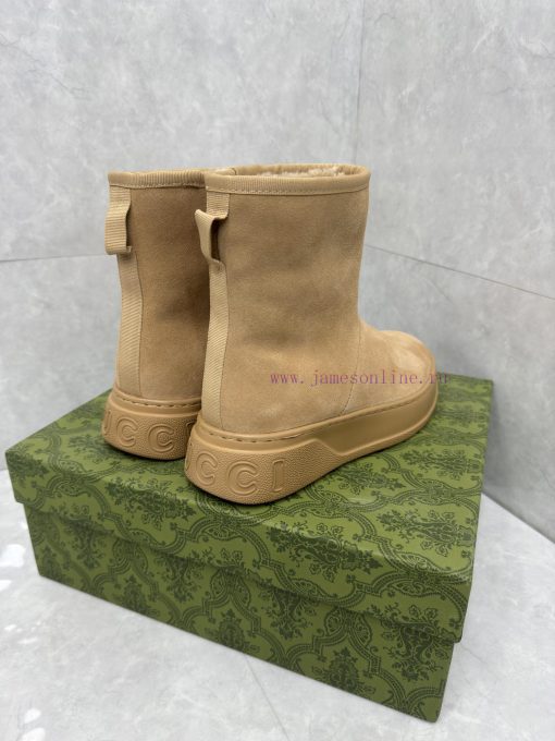 GG2024 new women's and ankle boots wool boots. This Cruise 2024 boot is both stable and luxuu8n2oyqf - Image 7
