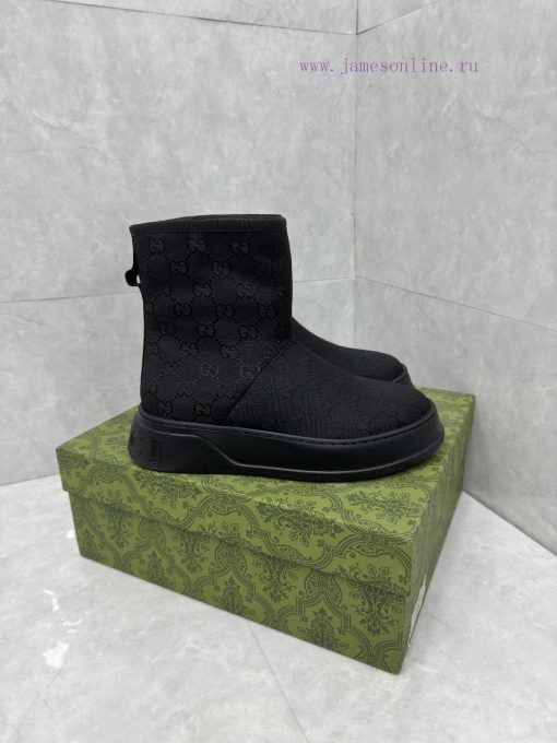 GG2024 new women's and ankle boots wool boots. This Cruise 2024 boot is both stable and luxusq003nk2