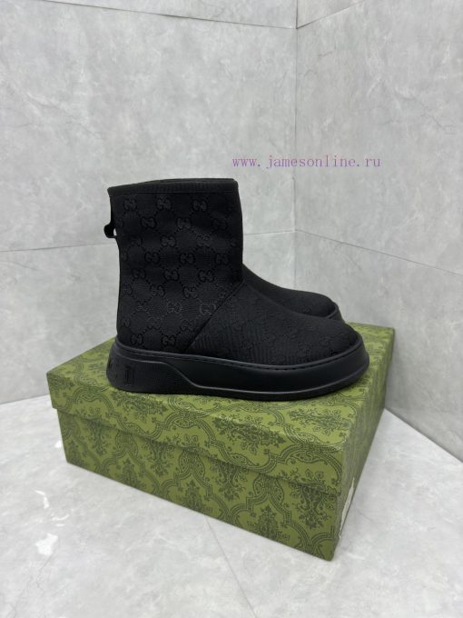 GG2024 new women's and ankle boots wool boots. This Cruise 2024 boot is both stable and luxusq003nk2 - Image 2