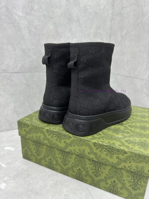 GG2024 new women's and ankle boots wool boots. This Cruise 2024 boot is both stable and luxusq003nk2 - Image 6