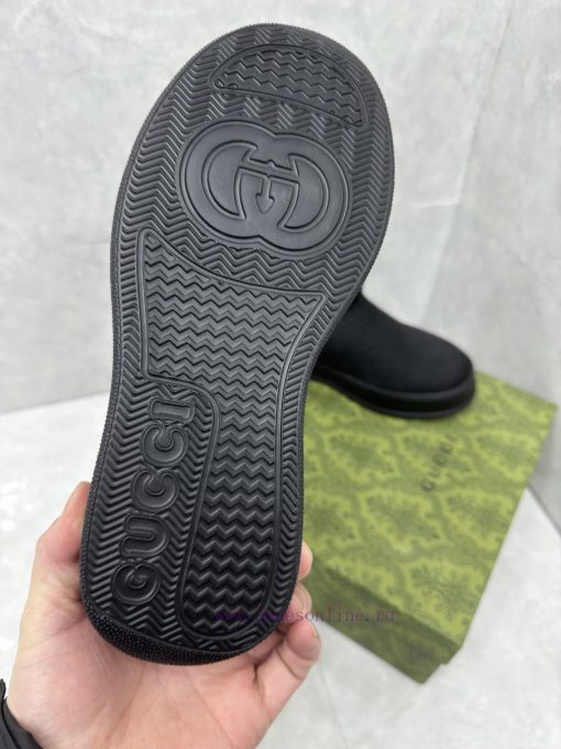 GG2024 new women's and ankle boots wool boots. This Cruise 2024 boot is both stable and luxusq003nk2 - Image 7