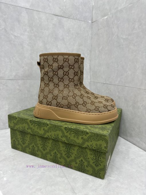 GG2024 new women's and ankle boots wool boots. This Cruise 2024 boot is both stable and luxu66xq2e4c - Image 7