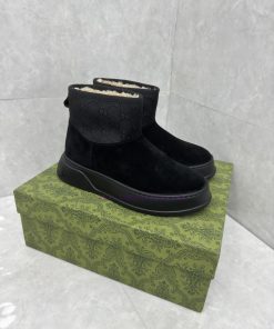 GG2024 new women's and ankle boots wool boots. This Cruise 2024 boot is both stable and luxufjyb7c2s