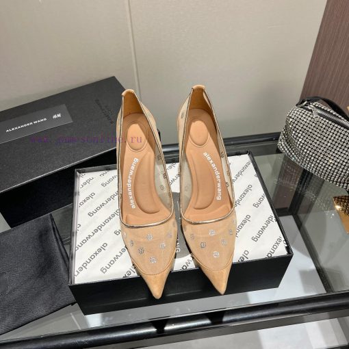 Alexander Wang 2023 new Alexander Wang high heels women's luxury goods Alexandra Wang origino7x2b080 - Image 3