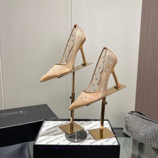 Alexander Wang 2023 new Alexander Wang high heels women's luxury goods Alexandra Wang origino7x2b080 - Image 5