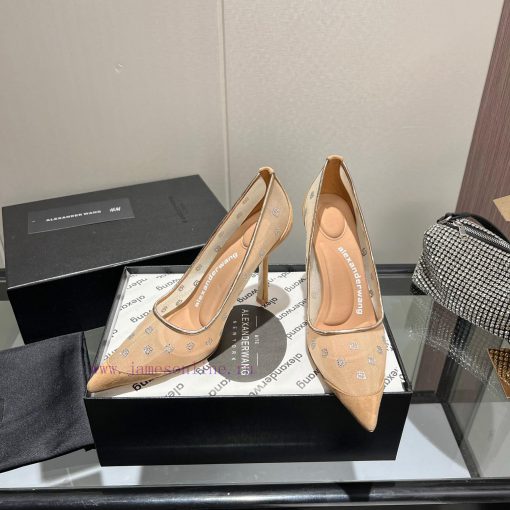 Alexander Wang 2023 new Alexander Wang high heels women's luxury goods Alexandra Wang origino7x2b080 - Image 6