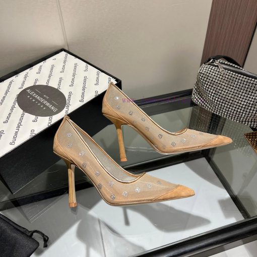 Alexander Wang 2023 new Alexander Wang high heels women's luxury goods Alexandra Wang origino7x2b080 - Image 8