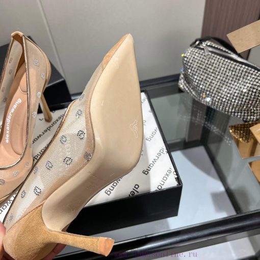 Alexander Wang 2023 new Alexander Wang high heels women's luxury goods Alexandra Wang origino7x2b080 - Image 10