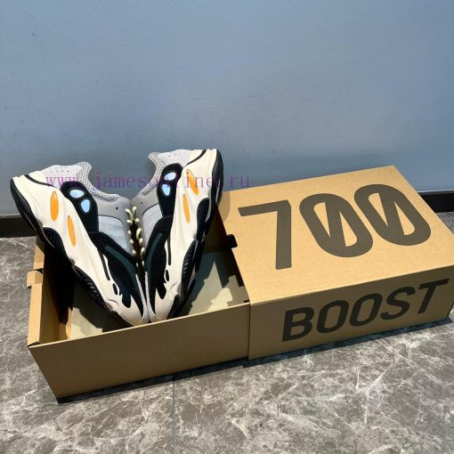 Top Adidas Origins Yeezy Boost 700 Grey White Black "Wave Runner" ️ Wearing Pure Grey Chalk ticc76vn - Image 6