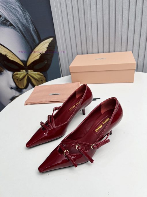 The miumiu cat follow-up shoes feature a brand new and super beautiful decoration, full of f67gg8144 - Image 5