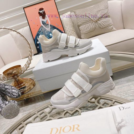 Dior Classic Series Casual Velcro SneakersThis D-Wander sports shoe showcases a modern urban718vuoti - Image 4