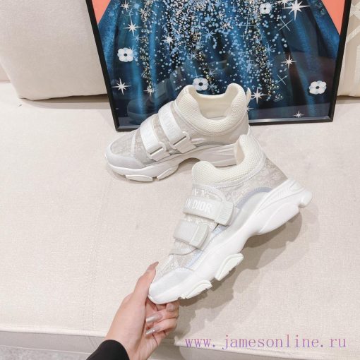 Dior Classic Series Casual Velcro SneakersThis D-Wander sports shoe showcases a modern urban718vuoti - Image 10