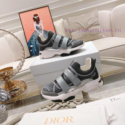 Dior Classic Series Casual Velcro SneakersThis D-Wander sports shoe showcases a modern urbandzkhtryr - Image 4