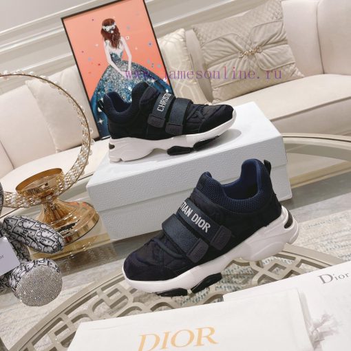 Dior Classic Series Casual Velcro SneakersThis D-Wander sports shoe showcases a modern urban3463hjmd - Image 4