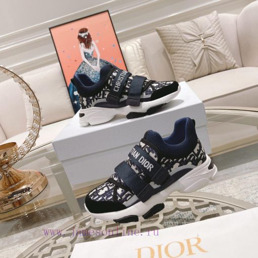 Dior Classic Series Casual Velcro SneakersThis D-Wander sports shoe showcases a modern urban7xyzl9c3 - Image 3