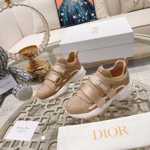 Dior Classic Series Leather Velcro Casual SneakersThis D-Wander sports shoe showcases a model5y5xxxv - Image 2