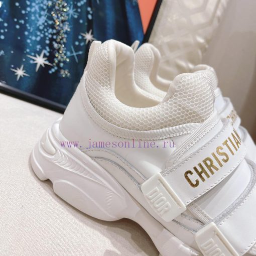Dior Classic Series Leather Velcro Casual SneakersThis D-Wander sports shoe showcases a modevlz74r0s - Image 9