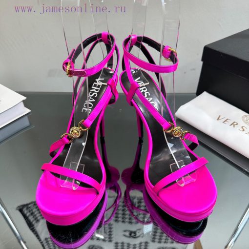 Versace 2024 Spring/Summer New Waterproof Platform Sandals High Heels————————————The Milan rq0897wm4 - Image 4