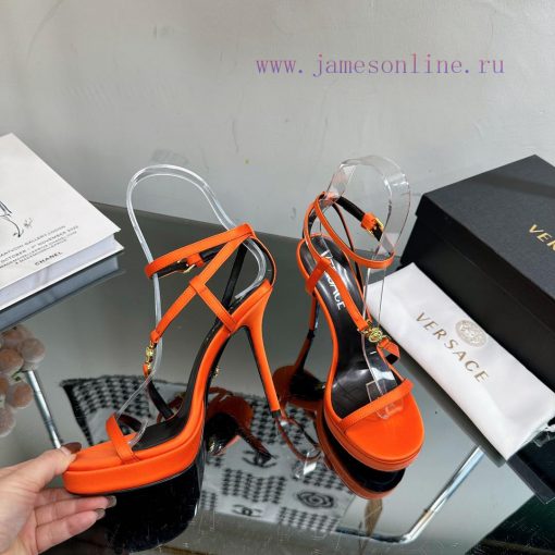 Versace 2024 Spring/Summer New Waterproof Platform Sandals High Heels———————————— The Milan xhw5xx6p - Image 6