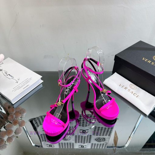 Versace 2024 Spring/Summer New Waterproof Platform Sandals High Heels————————————The Milan rq0897wm4 - Image 5