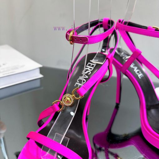 Versace 2024 Spring/Summer New Waterproof Platform Sandals High Heels————————————The Milan rq0897wm4 - Image 6