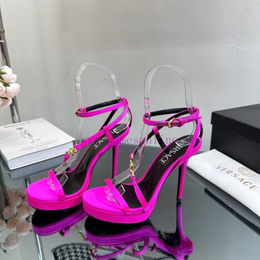 Versace 2024 Spring/Summer New Waterproof Platform Sandals High Heels————————————The Milan rq0897wm4 - Image 9