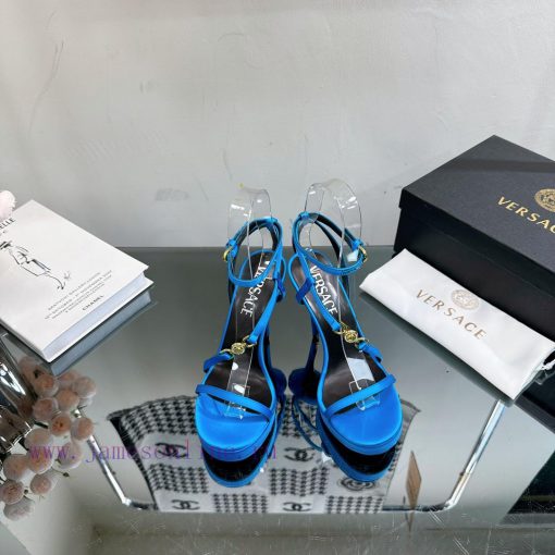 Versace 2024 Spring/Summer New Waterproof Platform Sandals High Heels————————————The Milan rthvzeo7a - Image 3