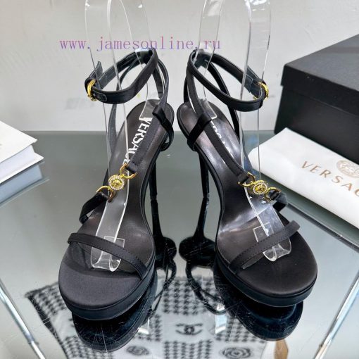 Versace 2024 Spring/Summer New Waterproof Platform Sandals High Heels————————————The Milan rovksjw1d - Image 4