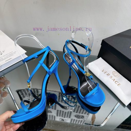 Versace 2024 Spring/Summer New Waterproof Platform Sandals High Heels————————————The Milan rthvzeo7a - Image 6
