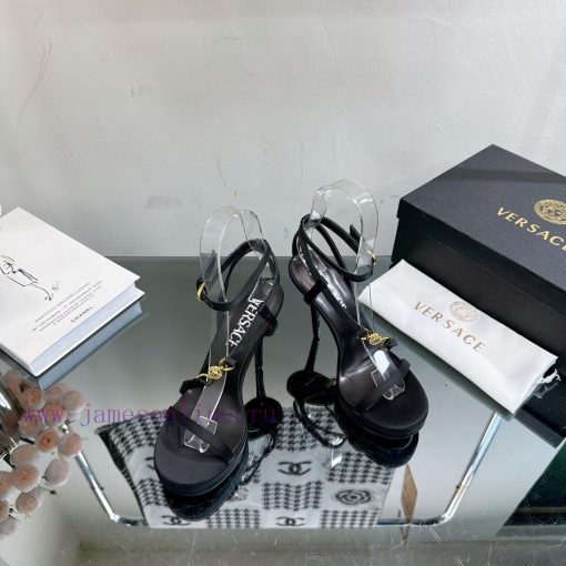 Versace 2024 Spring/Summer New Waterproof Platform Sandals High Heels————————————The Milan rovksjw1d - Image 6