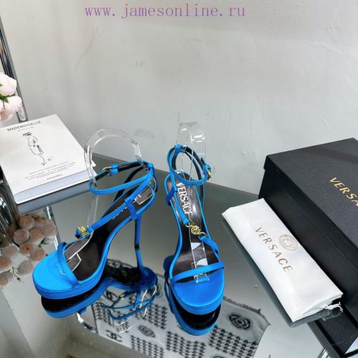 Versace 2024 Spring/Summer New Waterproof Platform Sandals High Heels————————————The Milan rthvzeo7a - Image 8