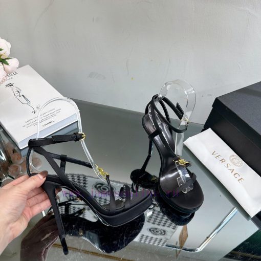 Versace 2024 Spring/Summer New Waterproof Platform Sandals High Heels————————————The Milan rovksjw1d - Image 8