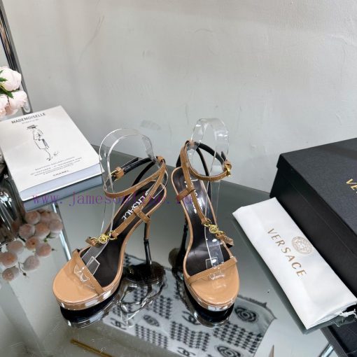 Versace 2024 Spring/Summer New Waterproof Platform Sandals High Heels————————————The Milan r4jpwv59h - Image 8