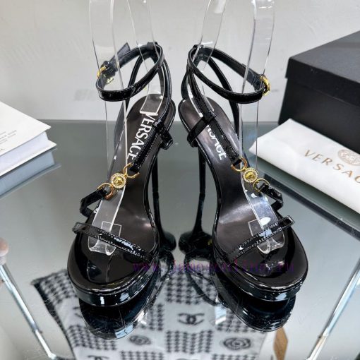 Versace 2024 Spring/Summer New Waterproof Platform Sandals High Heels———————————— The Milan vbh50w6z - Image 4