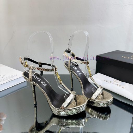 Versace 2024 Spring/Summer New Waterproof Platform Sandals High Heels————————————The Milan rmc6gp270 - Image 2
