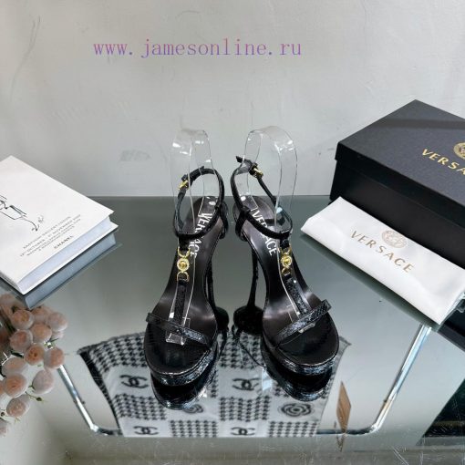 Versace 2024 Spring/Summer New Waterproof Platform Sandals High Heels————————————The Milan rfr6o8uqq - Image 3