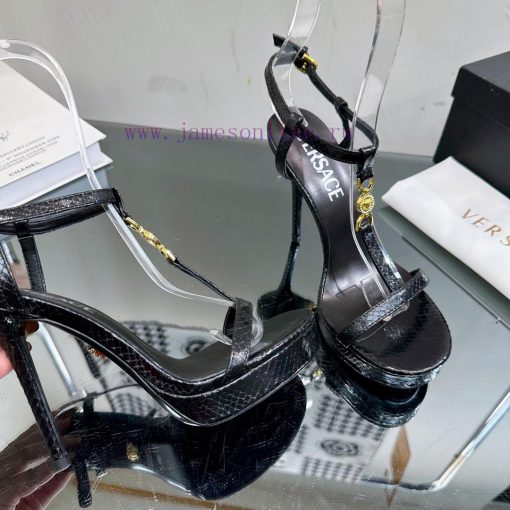 Versace 2024 Spring/Summer New Waterproof Platform Sandals High Heels————————————The Milan rfr6o8uqq - Image 9
