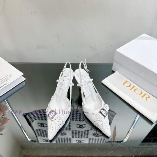 DIOR2024/𝐒𝐒𝐧𝐞𝐰 Spring/Summer New Product Vintage Electric Embroidery High Heels———————————Cogwb7i3yn - Image 2