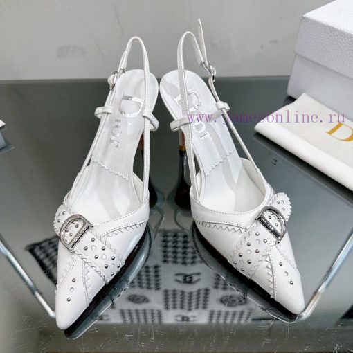 DIOR2024/𝐒𝐒𝐧𝐞𝐰 Spring/Summer New Product Vintage Electric Embroidery High Heels———————————Cogwb7i3yn - Image 3