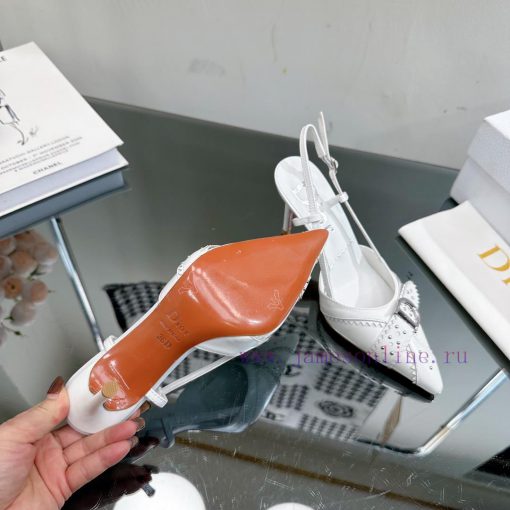 DIOR2024/𝐒𝐒𝐧𝐞𝐰 Spring/Summer New Product Vintage Electric Embroidery High Heels———————————Cogwb7i3yn - Image 10