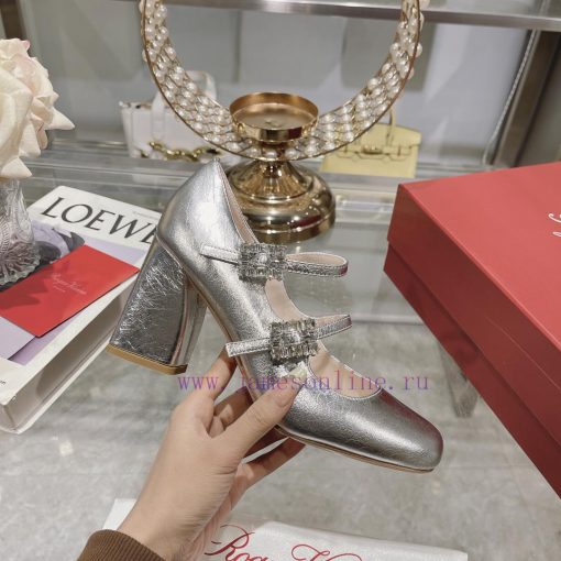 RV * new high-heeled Mary Jane single shoes are highly anticipated. Mary Jane's high heels pno8o80aw - Image 4