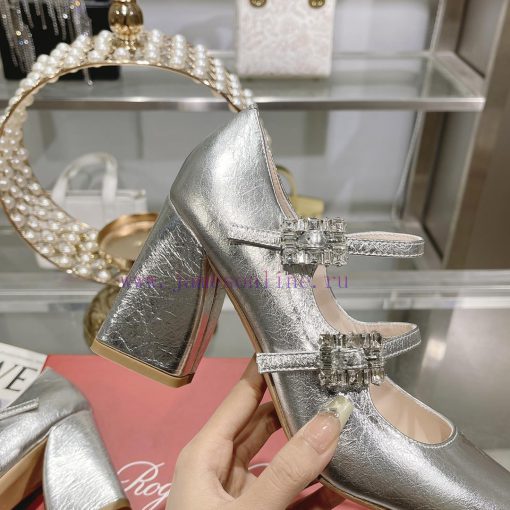 RV * new high-heeled Mary Jane single shoes are highly anticipated. Mary Jane's high heels pno8o80aw - Image 10