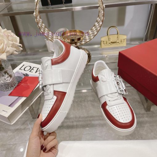24 new styles of Zhou Dongyu~Tang Yan~Linda's dream shoes RV square button white shoes light6q1czssv - Image 3