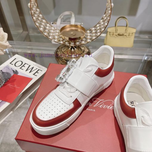 24 new styles of Zhou Dongyu~Tang Yan~Linda's dream shoes RV square button white shoes light6q1czssv - Image 7