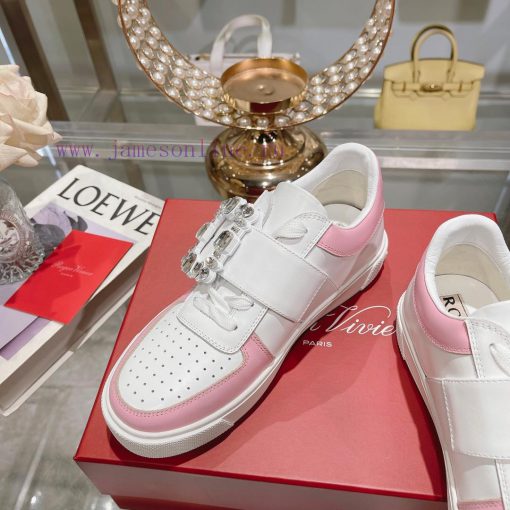 24 new styles of Zhou Dongyu~Tang Yan~Linda's dream shoes RV square button white shoes lightjpeavimf - Image 7