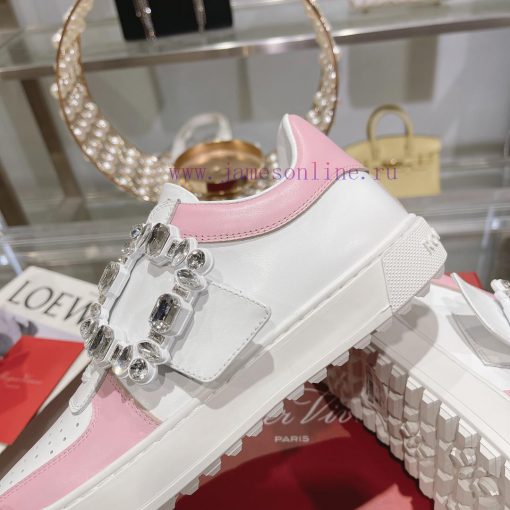 24 new styles of Zhou Dongyu~Tang Yan~Linda's dream shoes RV square button white shoes lightjpeavimf - Image 9
