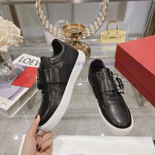 24 new styles of Zhou Dongyu~Tang Yan~Linda's dream shoes RV square button white shoes light47pnor4k - Image 3